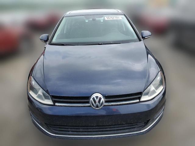  VOLKSWAGEN GOLF 2015 Синий