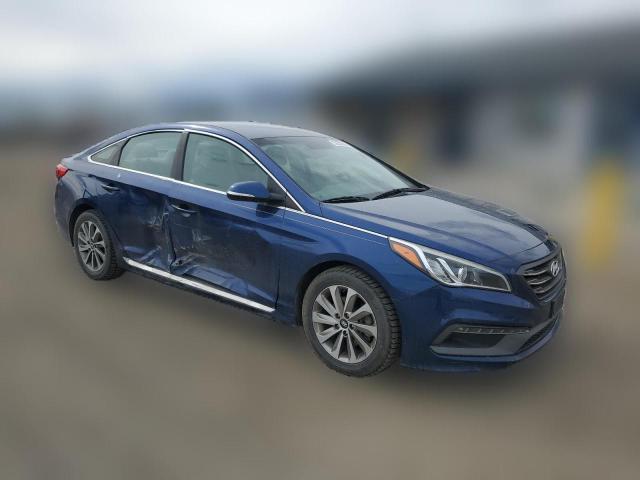  HYUNDAI SONATA 2015 Синий