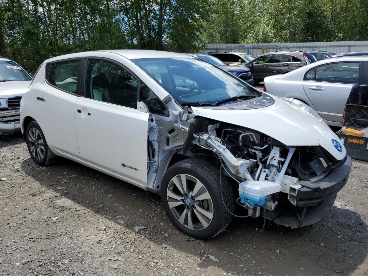 2013 Nissan Leaf S VIN: 1N4AZ0CP6DC409634 Lot: 57661304