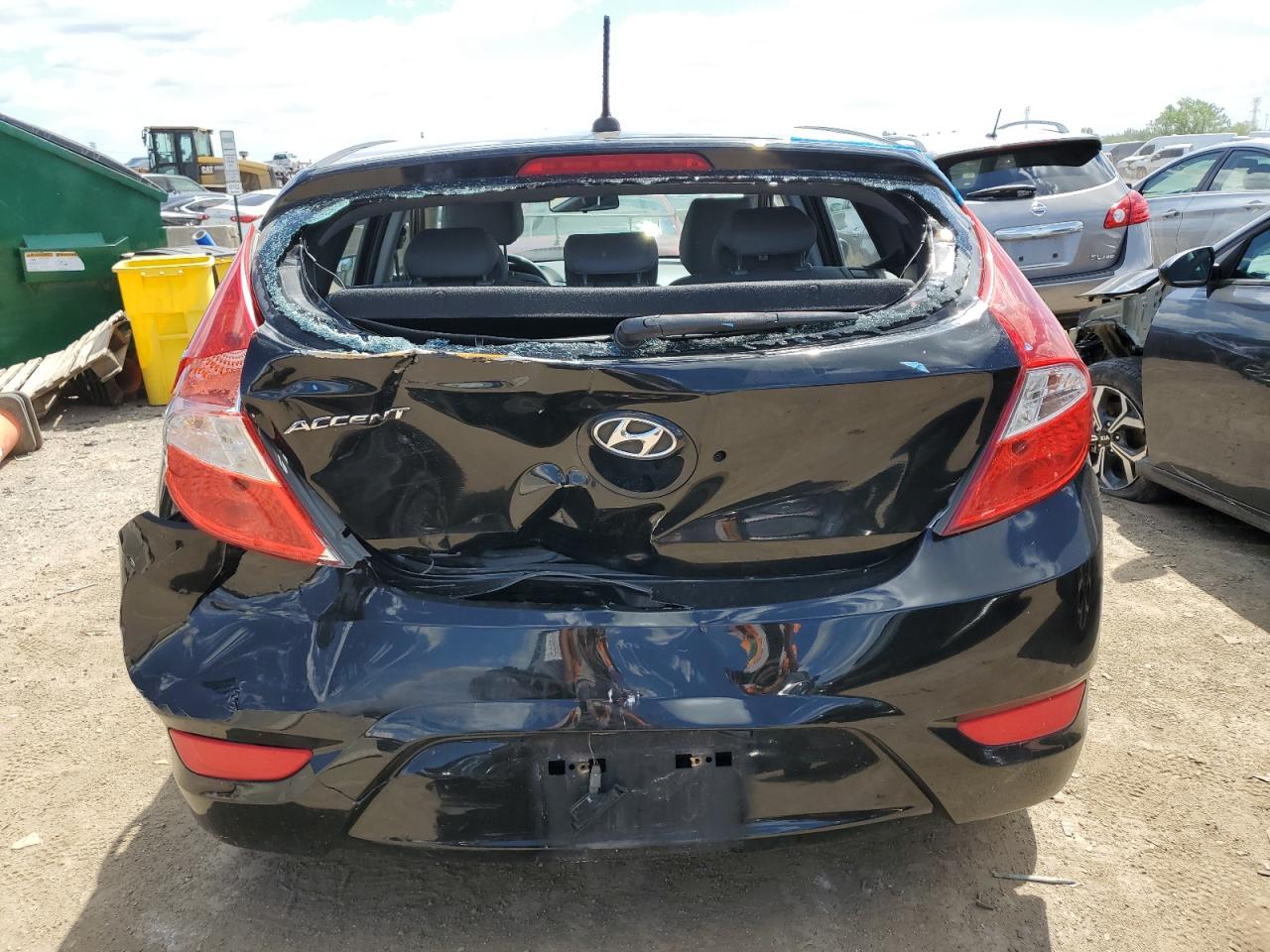 2014 Hyundai Accent Gls VIN: KMHCT5AE1EU194416 Lot: 79223534