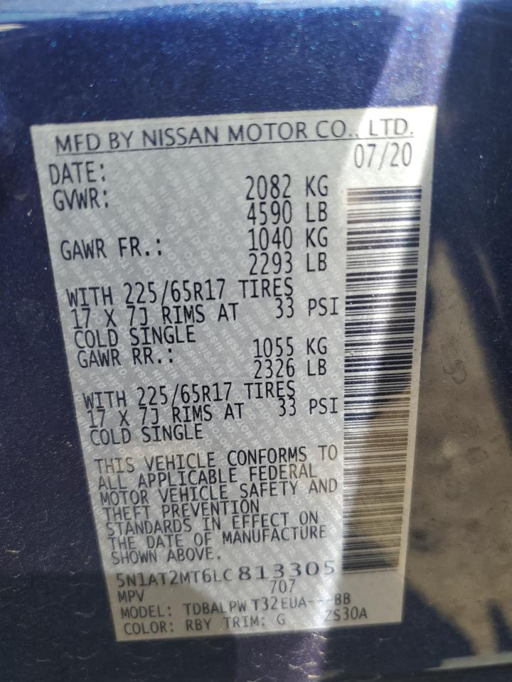 5N1AT2MT6LC813305 2020 NISSAN ROGUE - Image 15