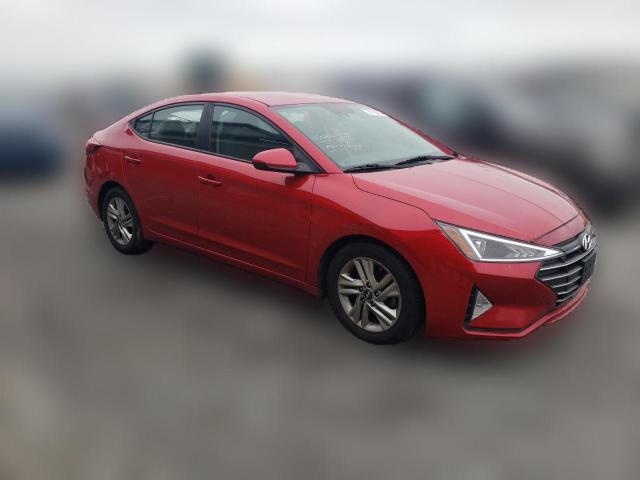  HYUNDAI ELANTRA 2020 Красный