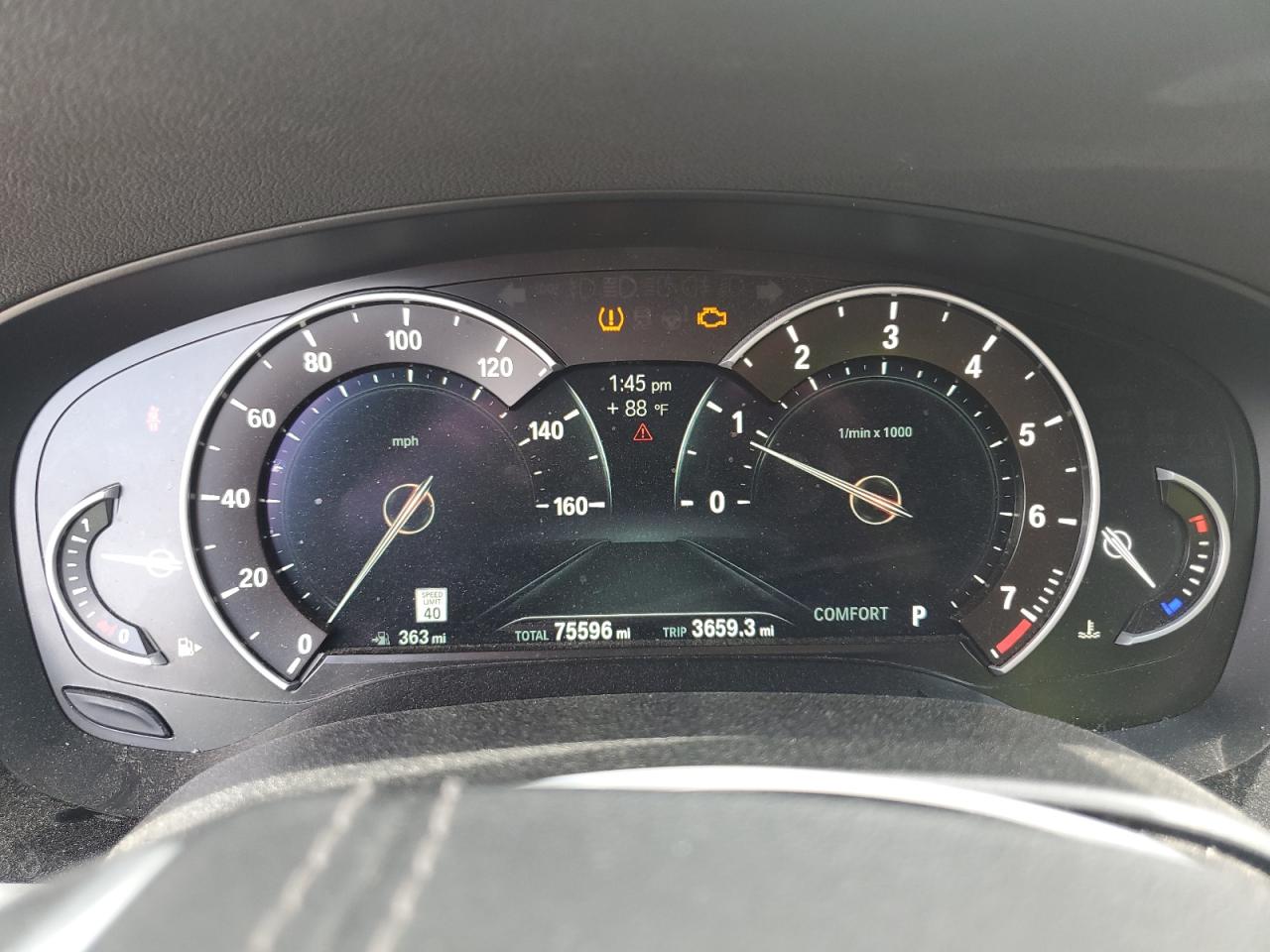 2019 BMW 540 I VIN: WBAJE5C52KWA98717 Lot: 59485444