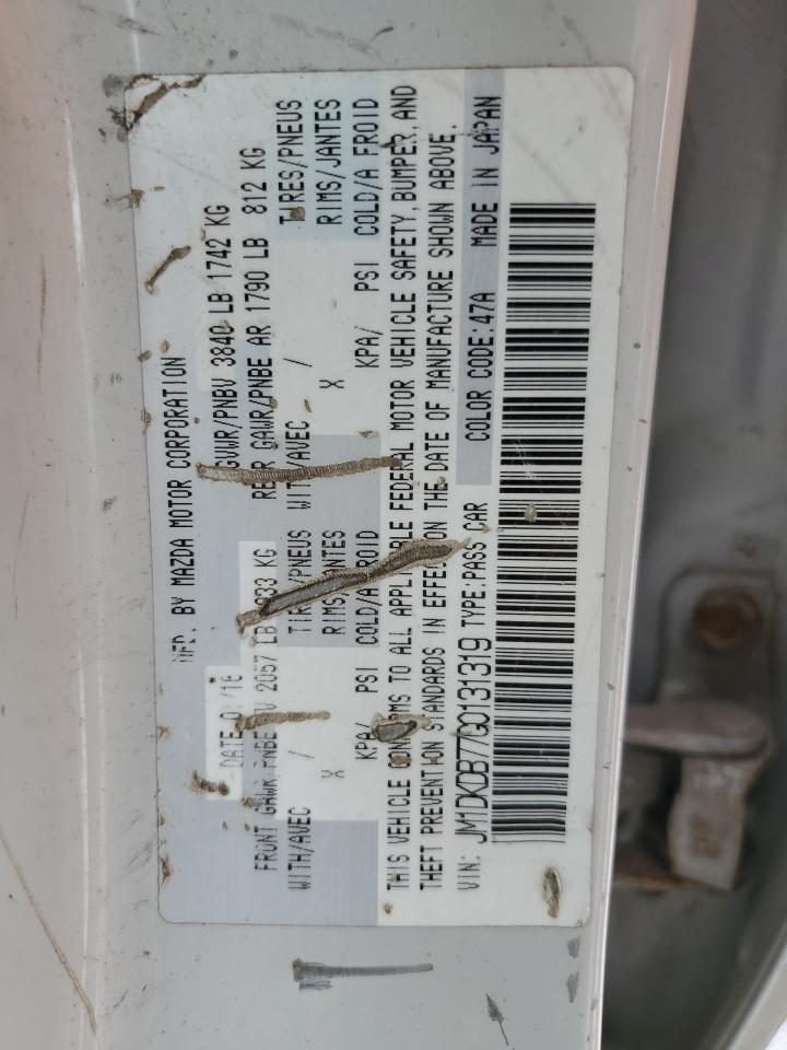 2016 Mazda Cx-3 Sport VIN: JM1DKDB77G0131319 Lot: 59287614