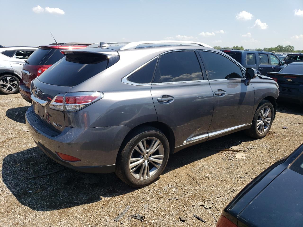 VIN 2T2BK1BA0FC287266 2015 LEXUS RX350 no.3