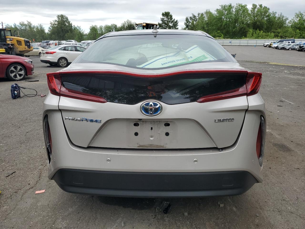 2021 Toyota Prius Prime Le VIN: JTDKAMFPXM3195630 Lot: 58579824