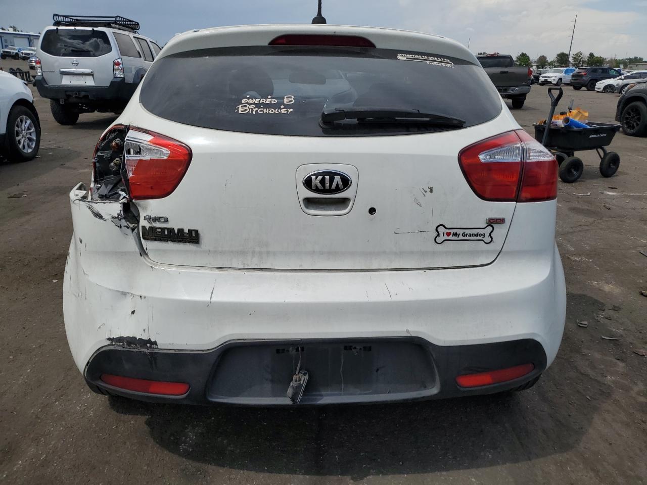 KNADM5A32E6353787 2014 Kia Rio Lx