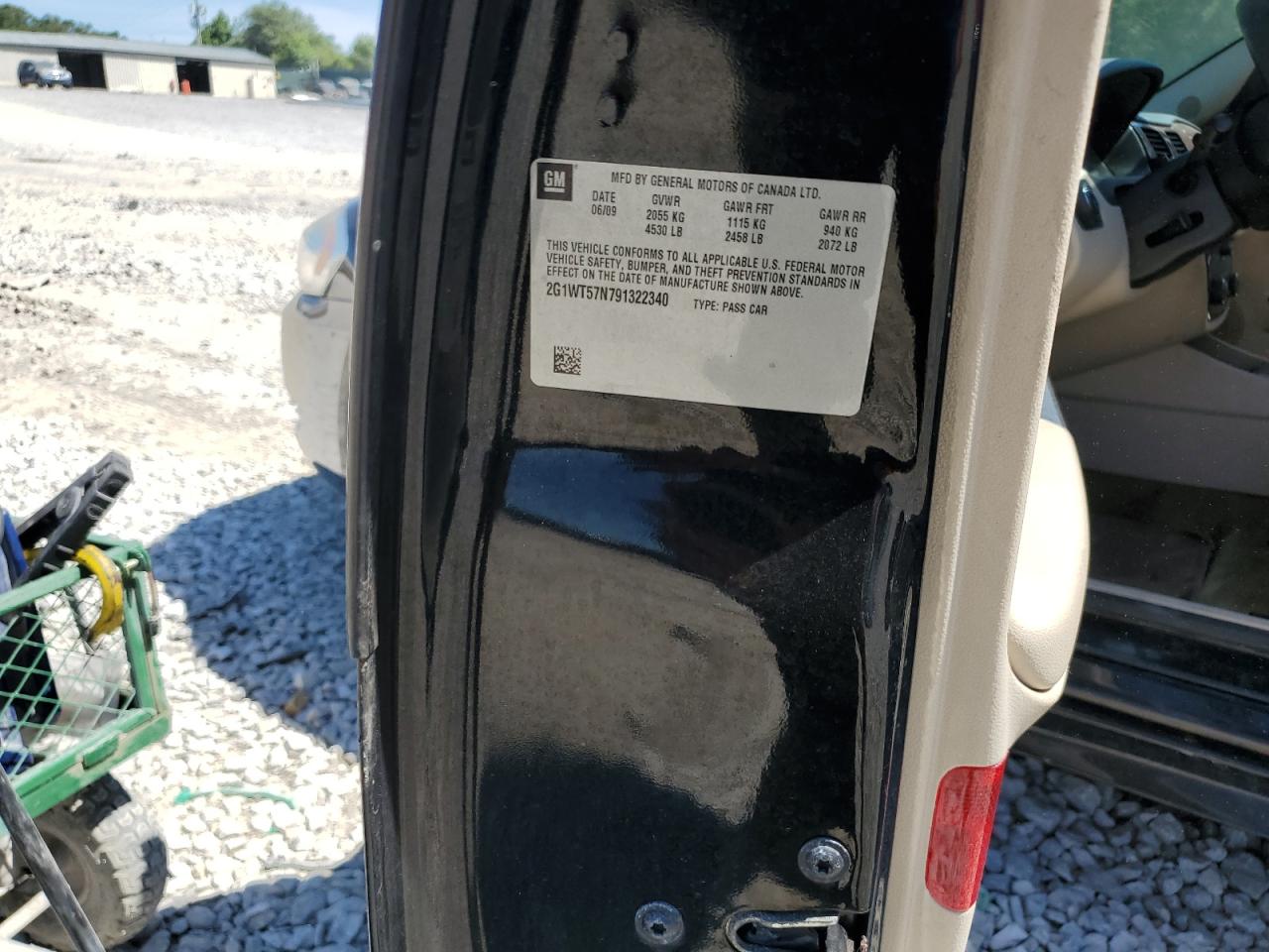 2009 Chevrolet Impala 1Lt VIN: 2G1WT57N791322340 Lot: 60524964