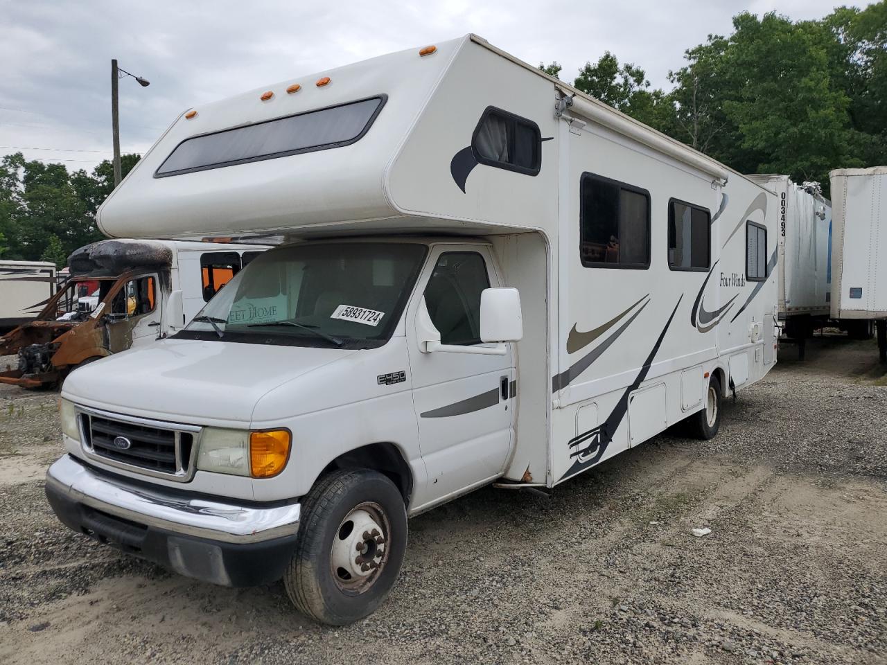 2005 Ford Econoline E450 Super Duty Cutaway Van VIN: 1FDXE45S75HB06936 Lot: 65496674