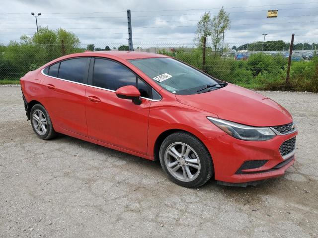 Седани CHEVROLET CRUZE 2016 Червоний