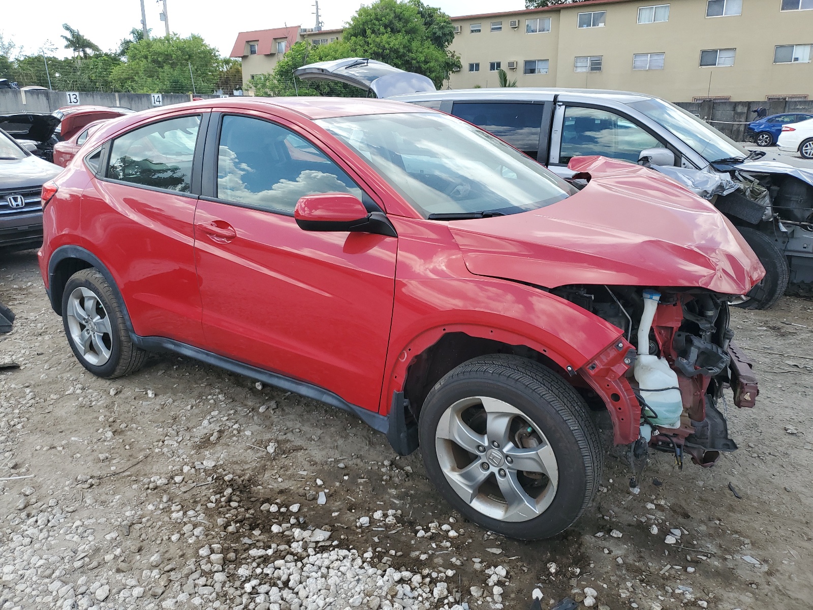 2017 Honda Hr-V Lx vin: 3CZRU6H37HM714272