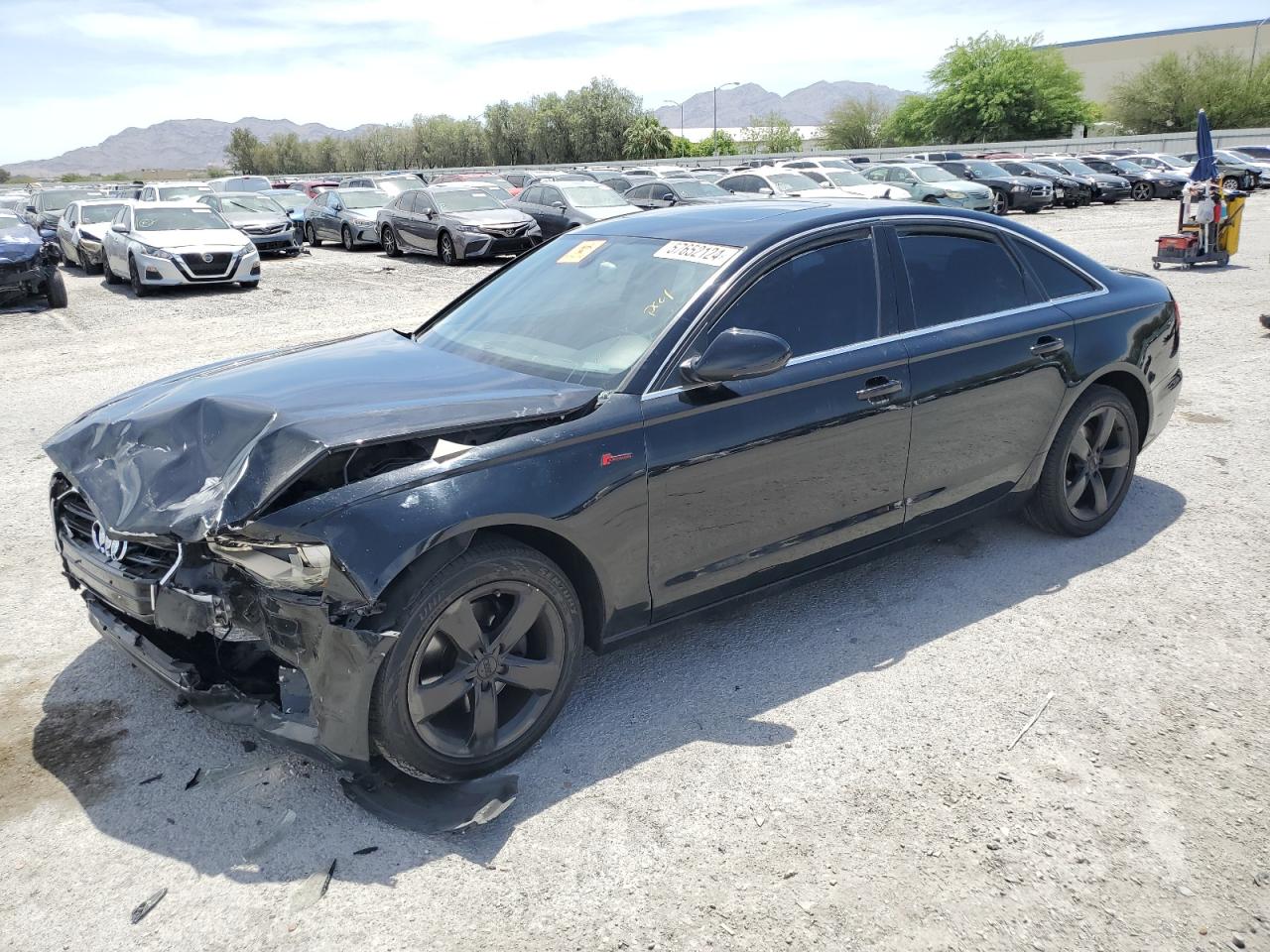 2012 Audi A6 Premium Plus VIN: WAUDFAFC6CN101345 Lot: 57652124