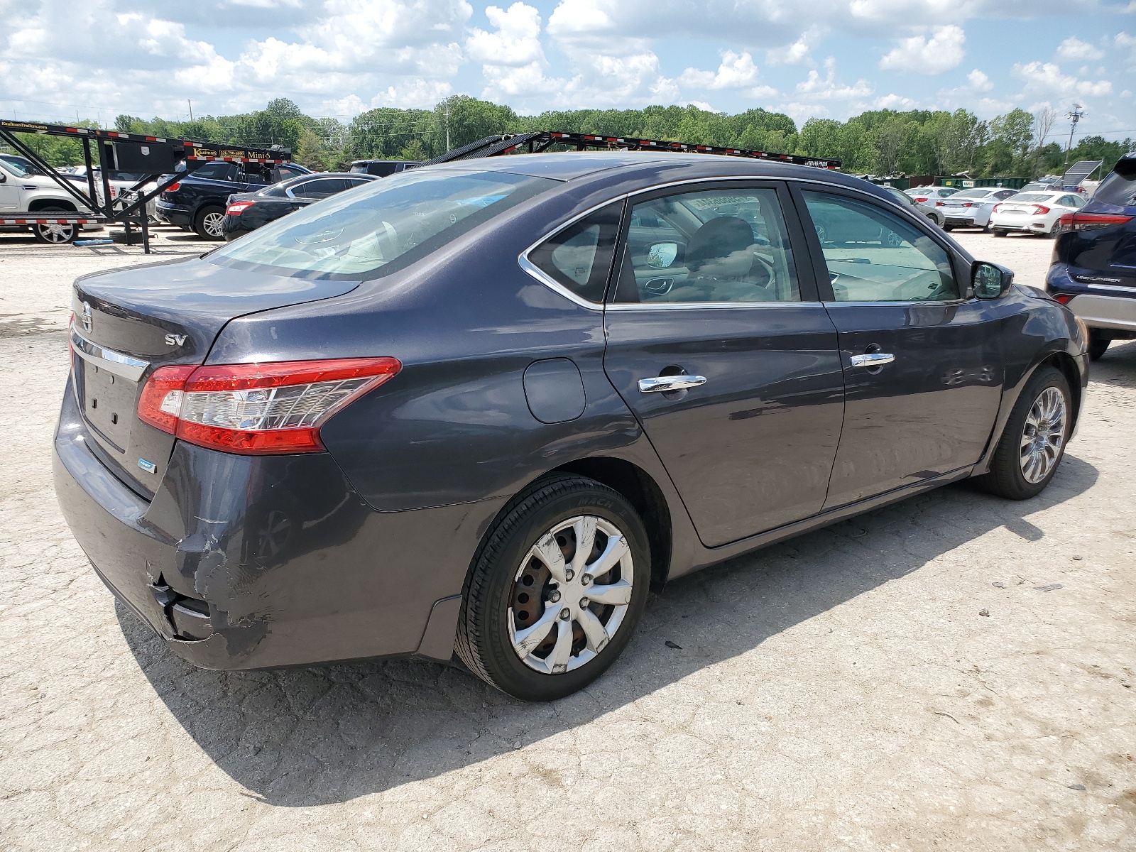 2013 Nissan Sentra S vin: 3N1AB7AP3DL635969