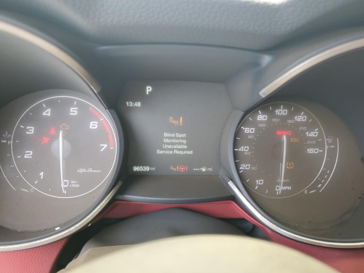 2018 Alfa Romeo Stelvio Ti VIN: ZASFAKBN2J7B79654 Lot: 60256974