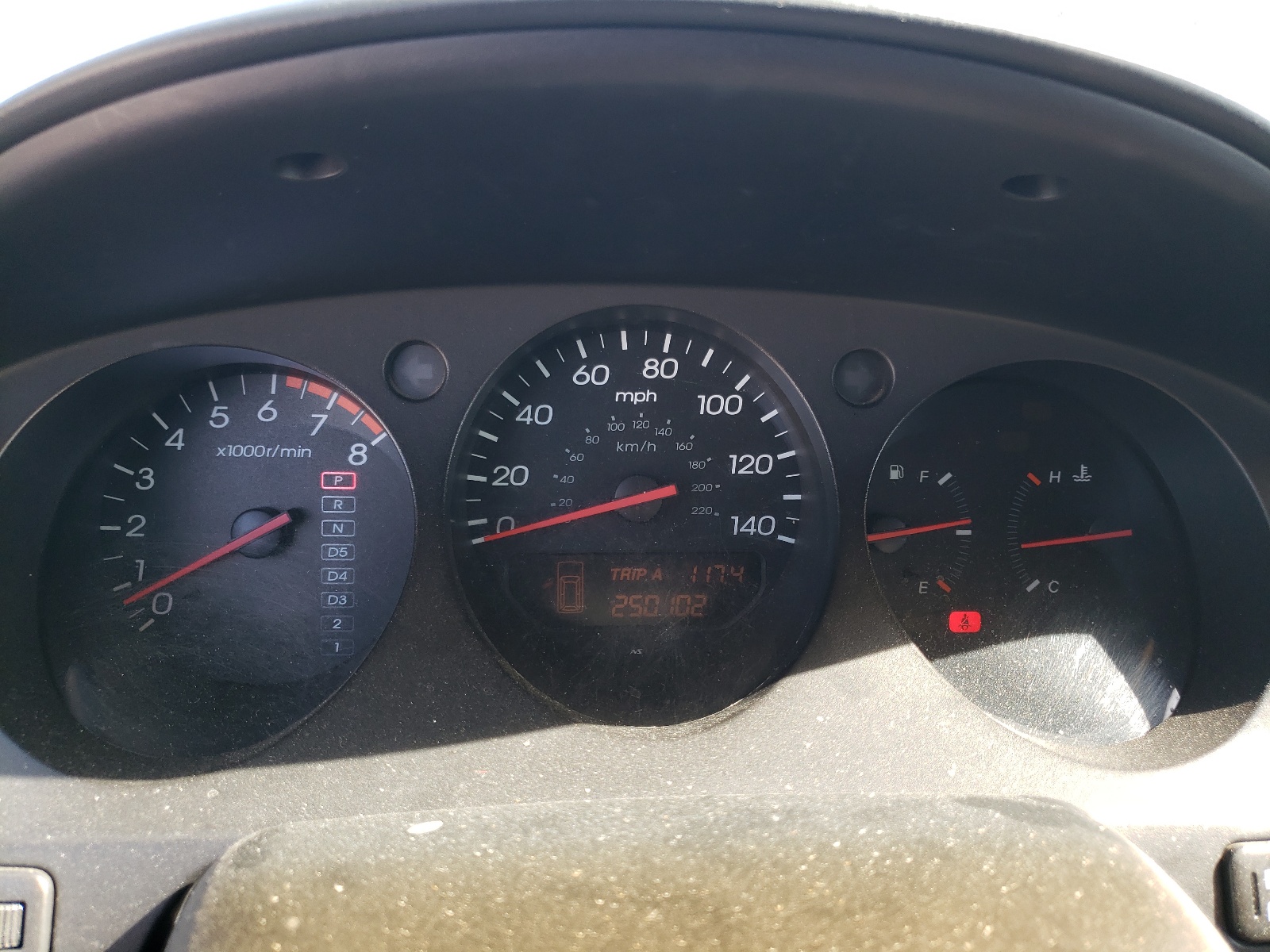 2HNYD186X2H541068 2002 Acura Mdx Touring