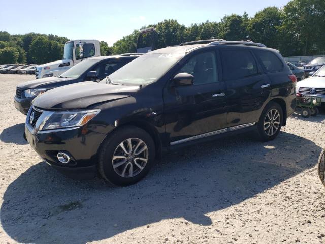 2013 Nissan Pathfinder S იყიდება North Billerica-ში, MA - Burn - Engine