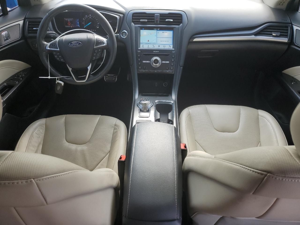 2017 Ford Fusion Titanium VIN: 3FA6P0K92HR244994 Lot: 57293544