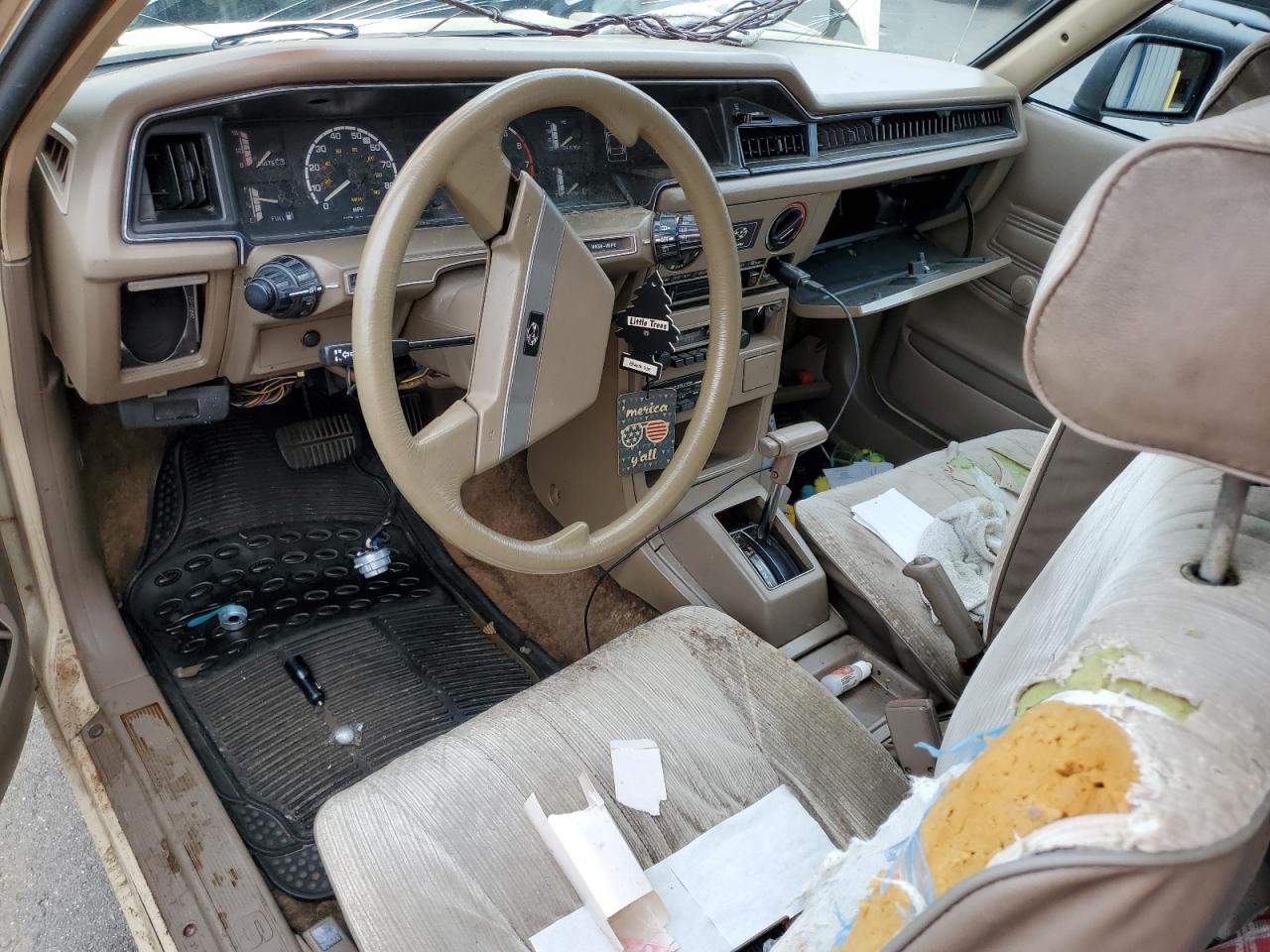 1987 Subaru Gl VIN: JF1AF43B2HC109017 Lot: 59984294