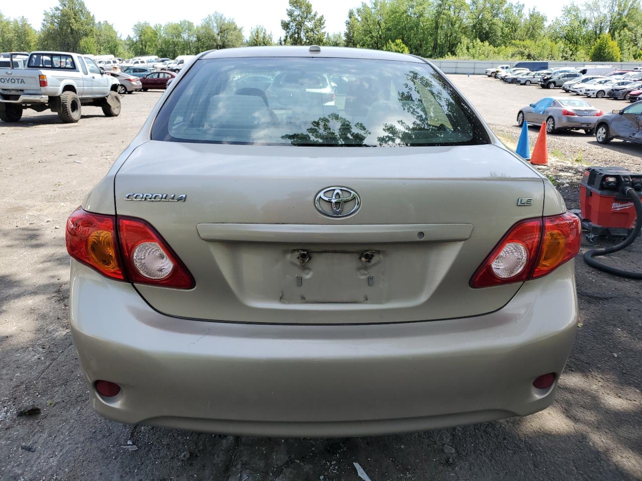 2009 Toyota Corolla Base VIN: 1NXBU40E99Z156572 Lot: 58674764