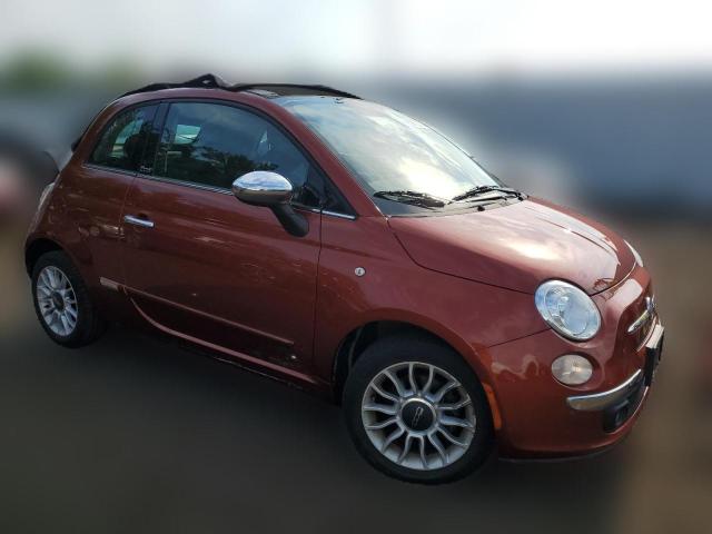  FIAT 500 2012 Оранжевый