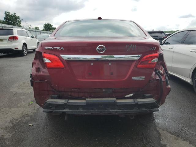  NISSAN SENTRA 2019 Red