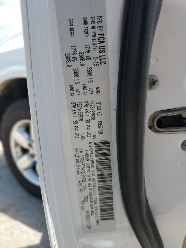 2015 Ram 1500 Slt VIN: 1C6RR7TM4FS724038 Lot: 60346674