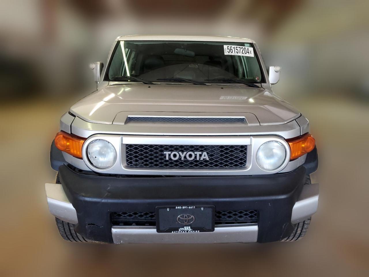 2007 Toyota Fj Cruiser VIN: JTEZU11F770014729 Lot: 56157204