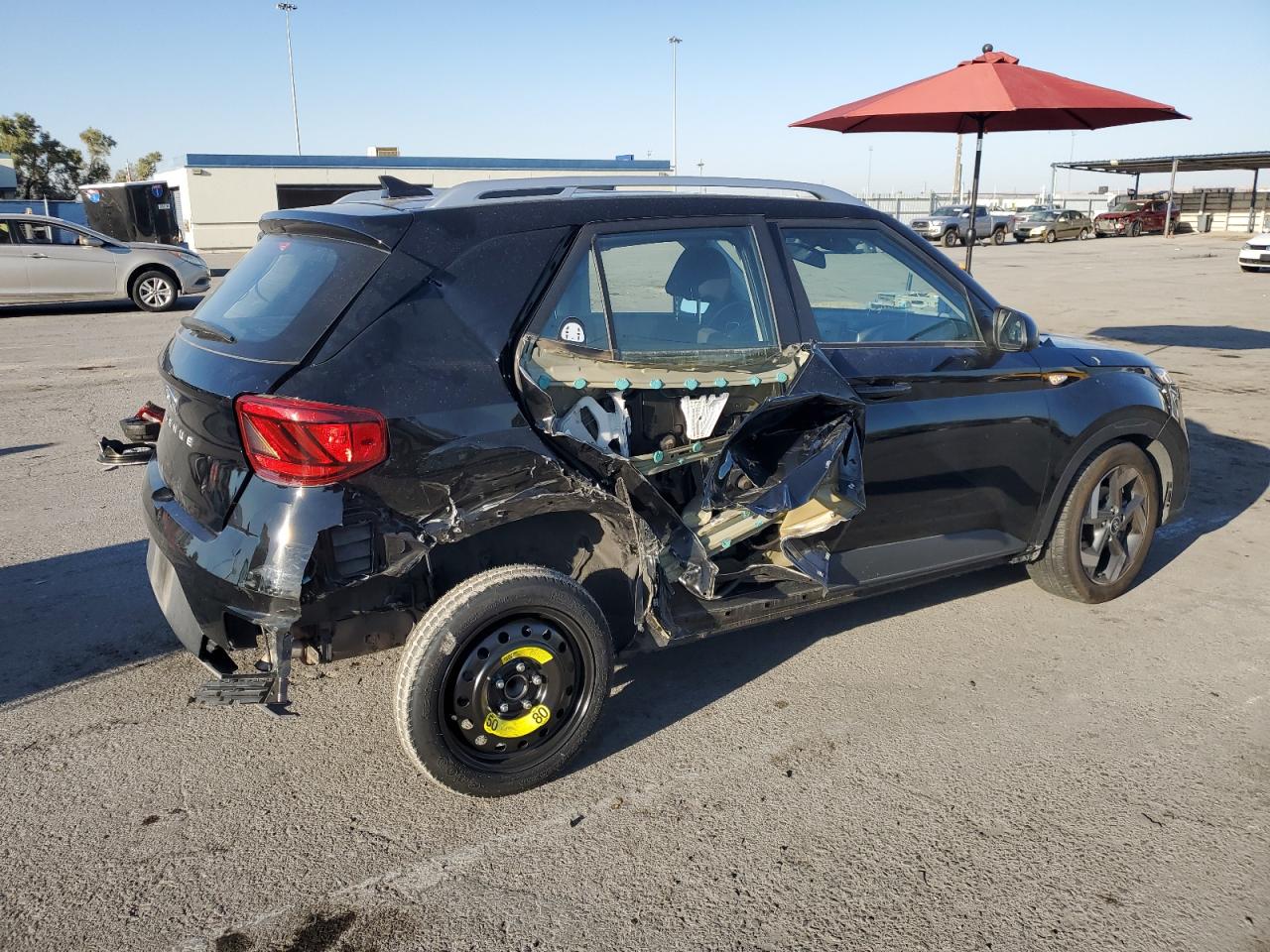 2022 Hyundai Venue Sel VIN: KMHRC8A3XNU197664 Lot: 58957724