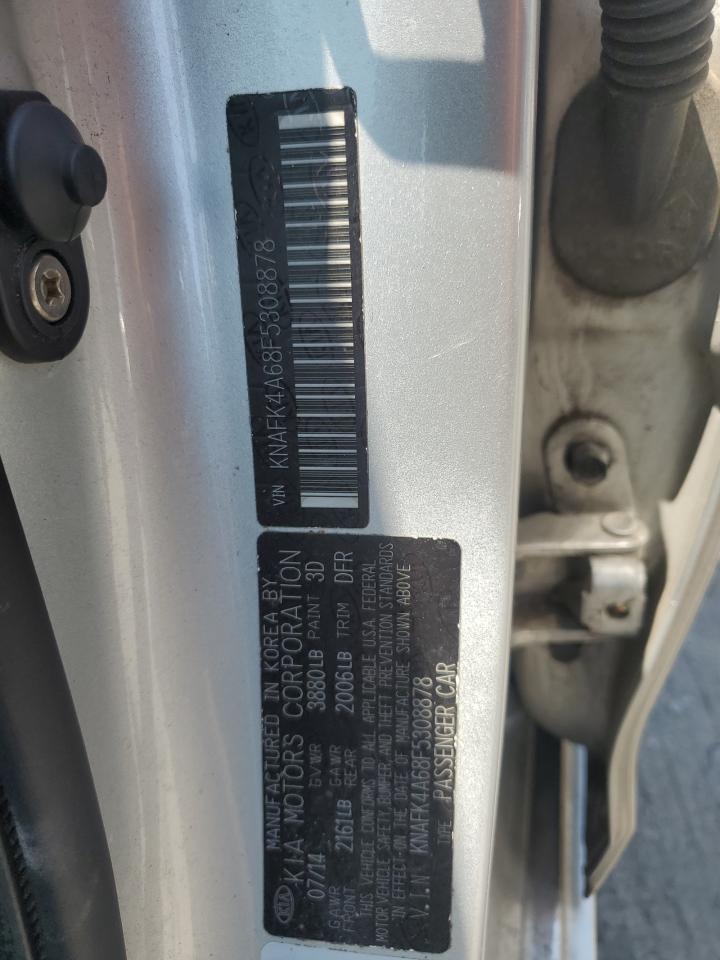 2015 Kia Forte Lx VIN: KNAFK4A68F5308878 Lot: 59723824