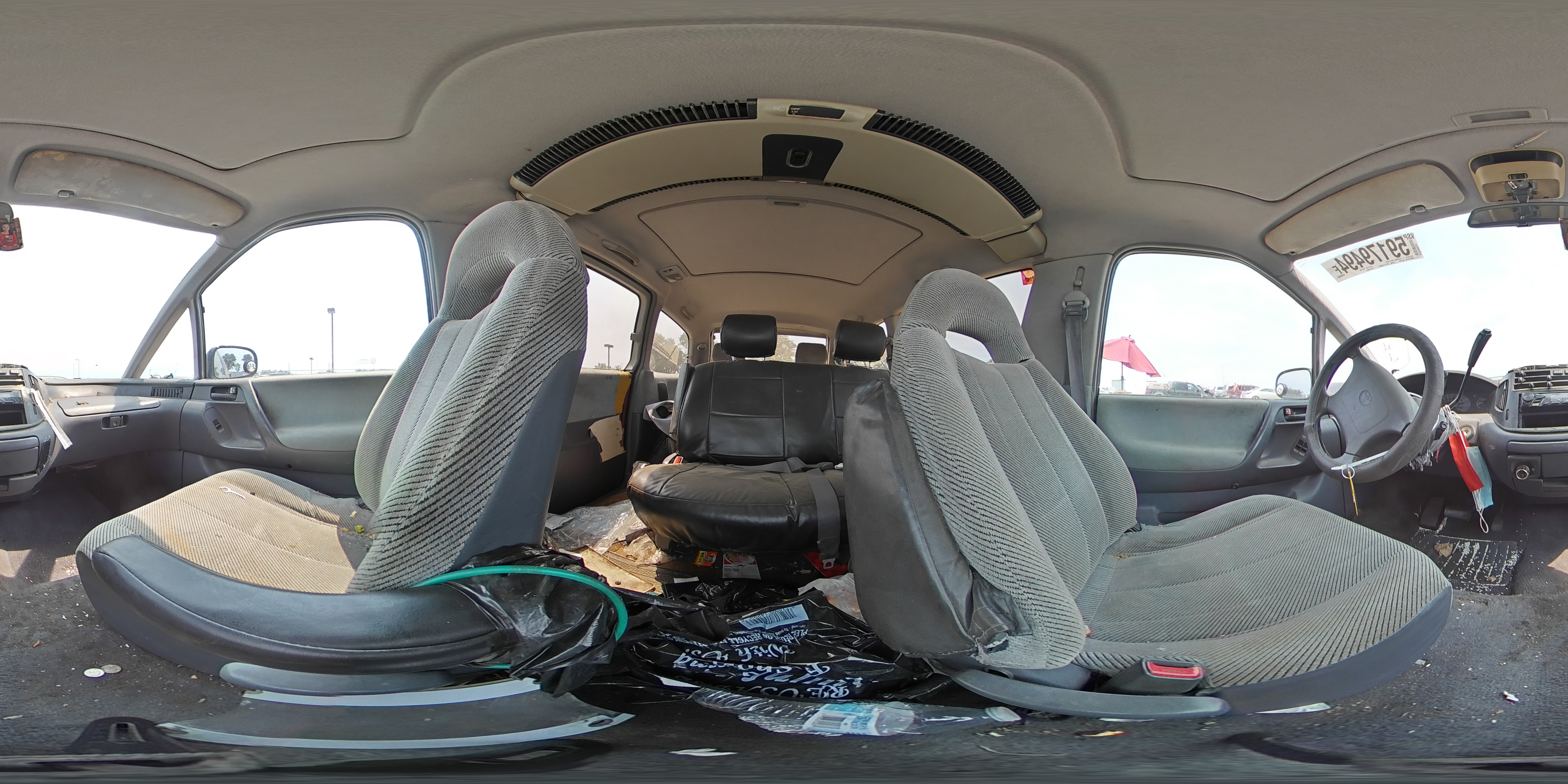 1991 Toyota Previa Le VIN: JT3AC12R9M0048488 Lot: 59179494