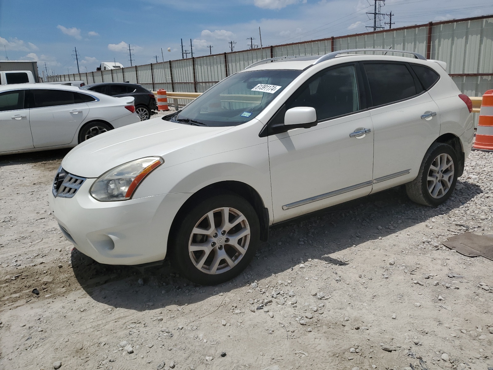 2012 Nissan Rogue S vin: JN8AS5MT6CW301720