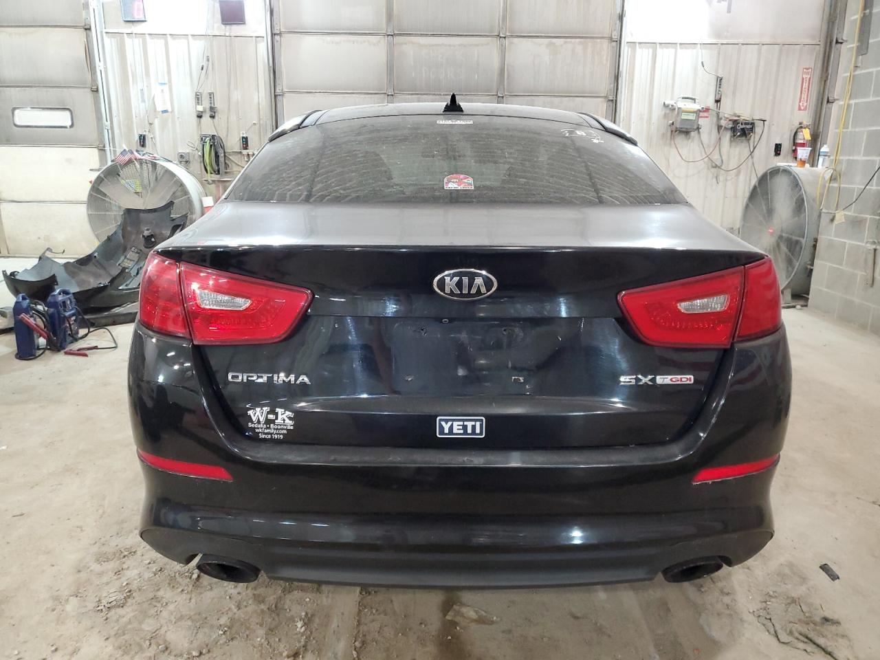 2015 Kia Optima Sx VIN: 5XXGR4A63FG503821 Lot: 58345574