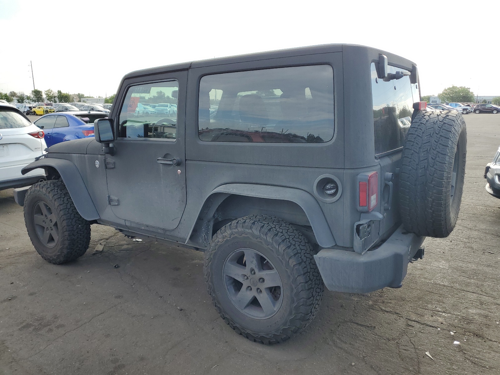 2014 Jeep Wrangler Sport vin: 1C4AJWAG3EL117108