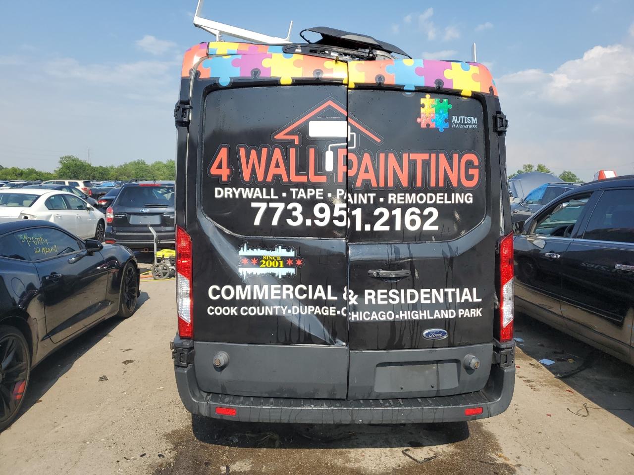 2018 Ford Transit T-250 VIN: 1FTYR2CM6JKA13182 Lot: 59569284