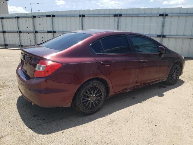 Седаны HONDA CIVIC 2012 Бордовый