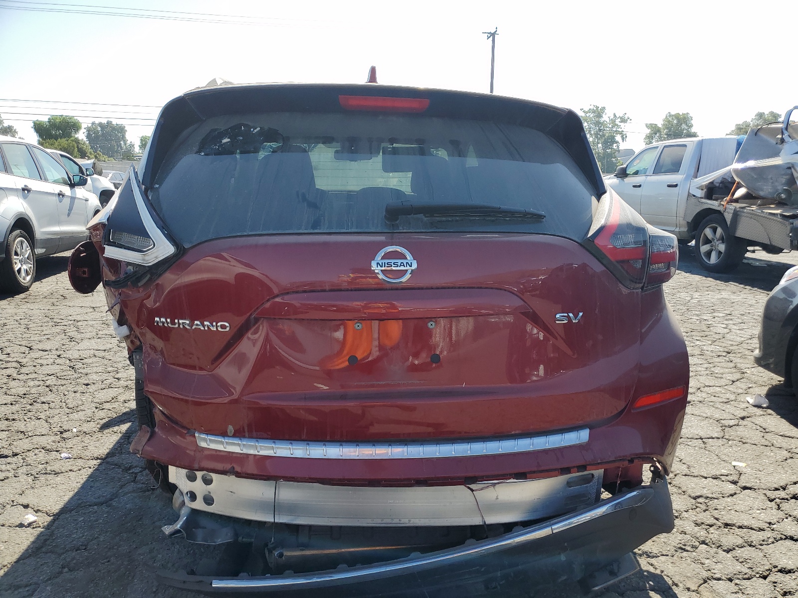 2022 Nissan Murano Sv vin: 5N1AZ2BJ0NC114495