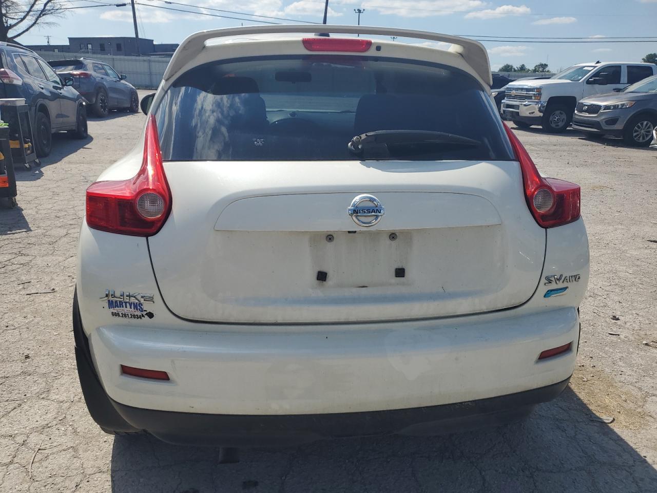 2014 Nissan Juke S VIN: JN8AF5MV5ET357321 Lot: 58629604