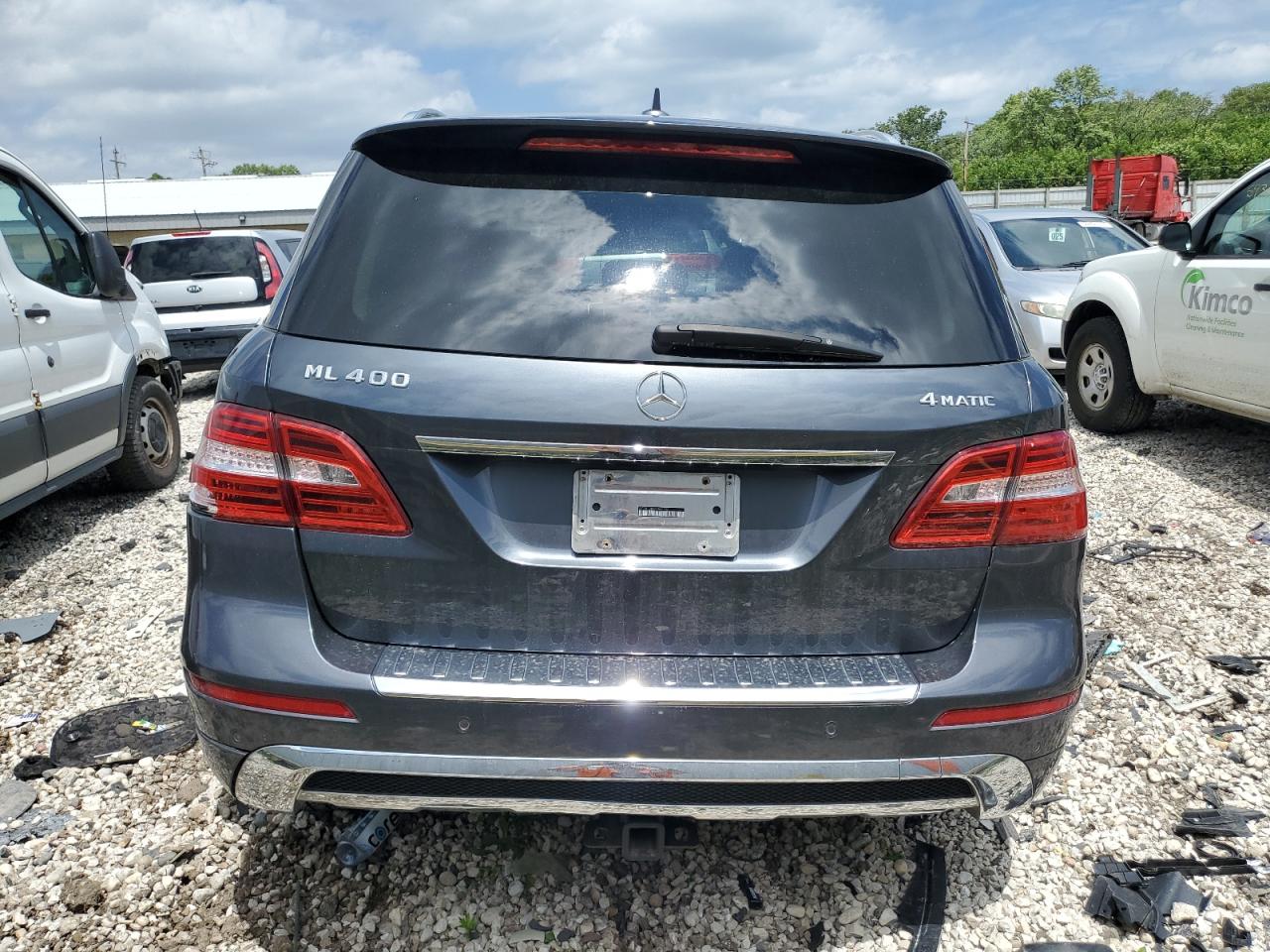 2015 Mercedes-Benz Ml 400 4Matic VIN: 4JGDA5GB0FA568492 Lot: 59468274