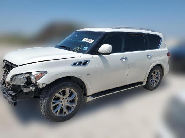  INFINITI QX80 2014 Белый