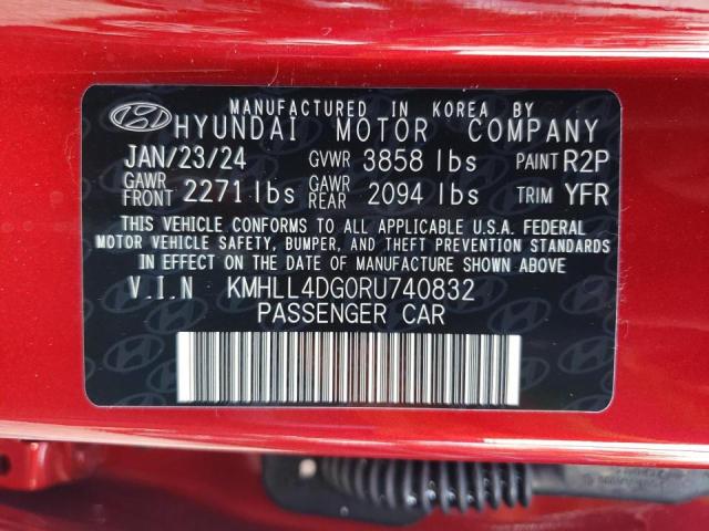 2024 HYUNDAI ELANTRA SE KMHLL4DG0RU740832  58641144