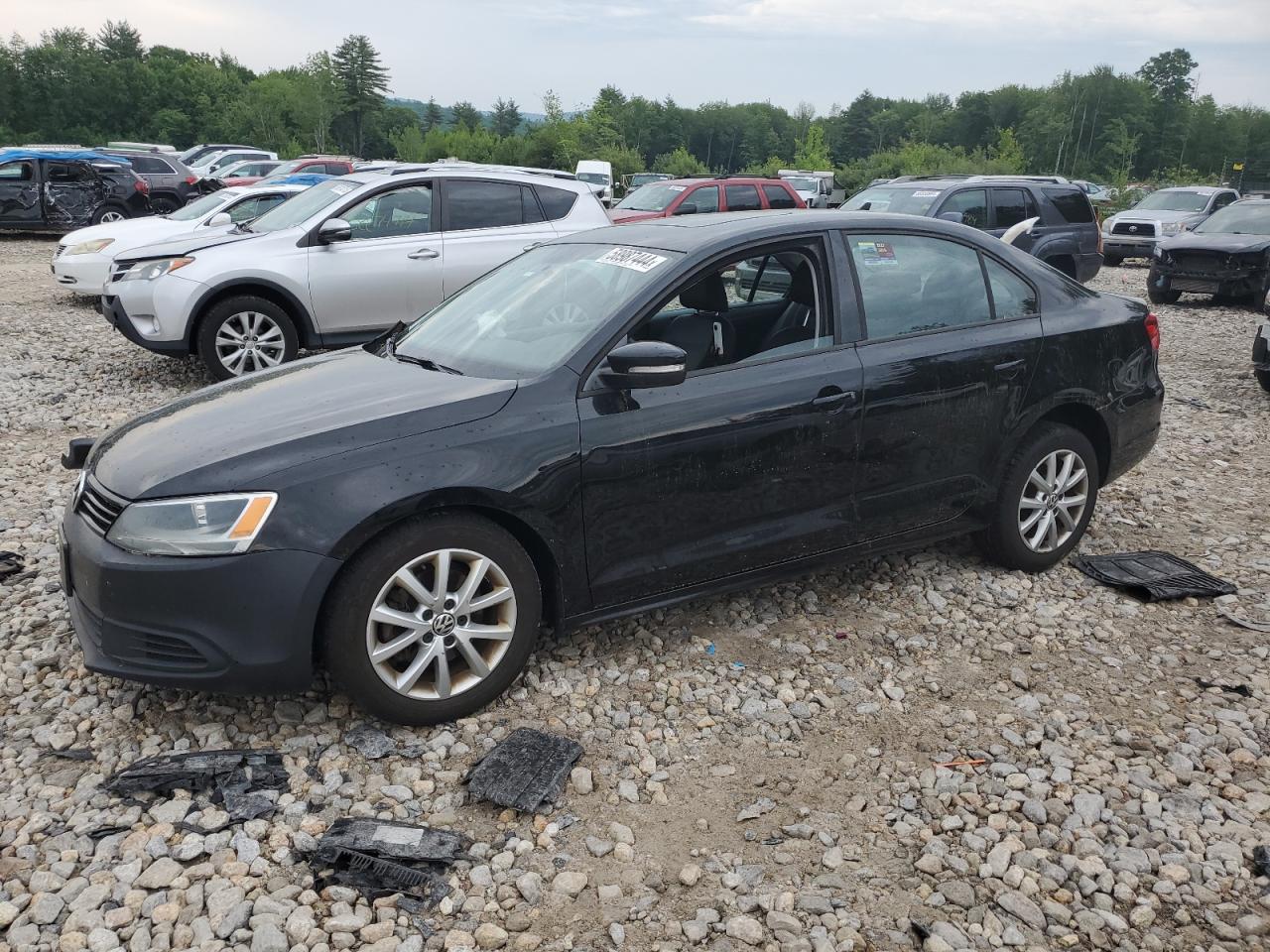 2012 Volkswagen Jetta Se VIN: 3VWDP7AJ1CM387539 Lot: 58987444