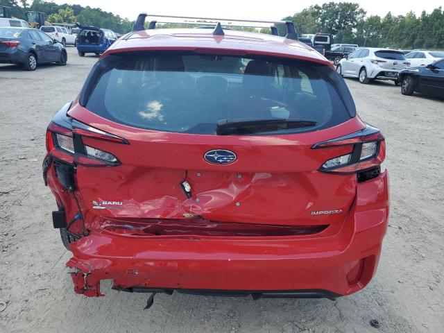  SUBARU IMPREZA 2024 Красный