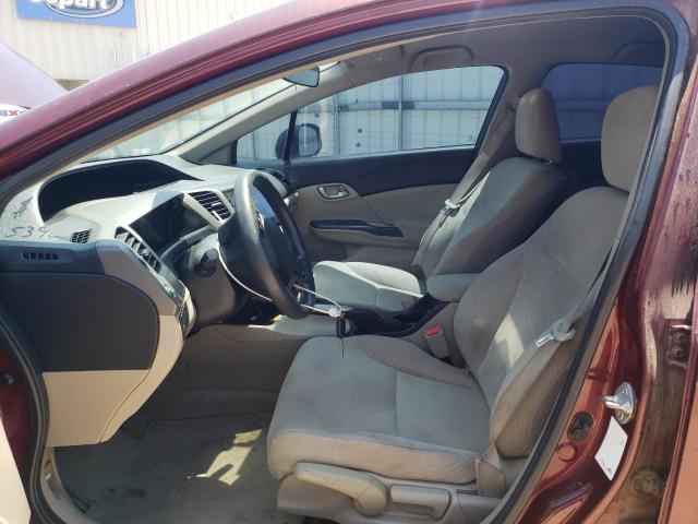 Седаны HONDA CIVIC 2012 Бордовый