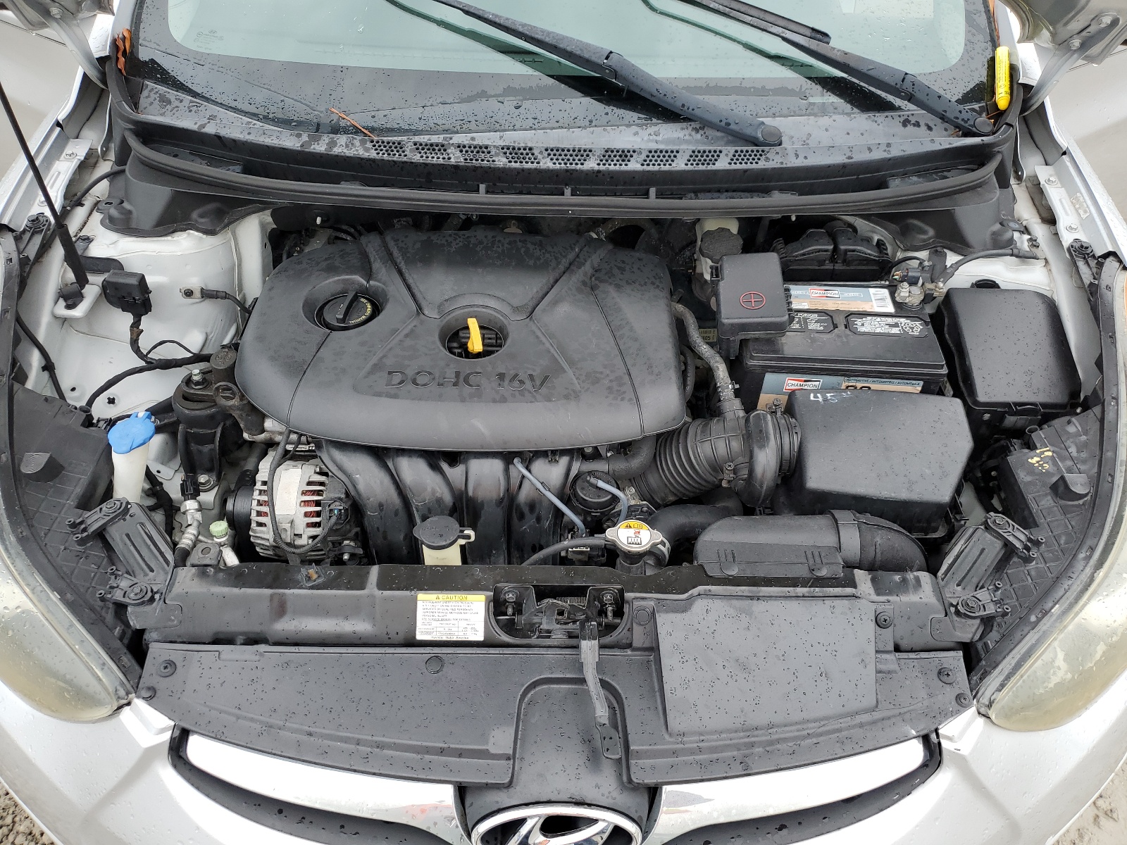 KMHDH4AE3DU580236 2013 Hyundai Elantra Gls