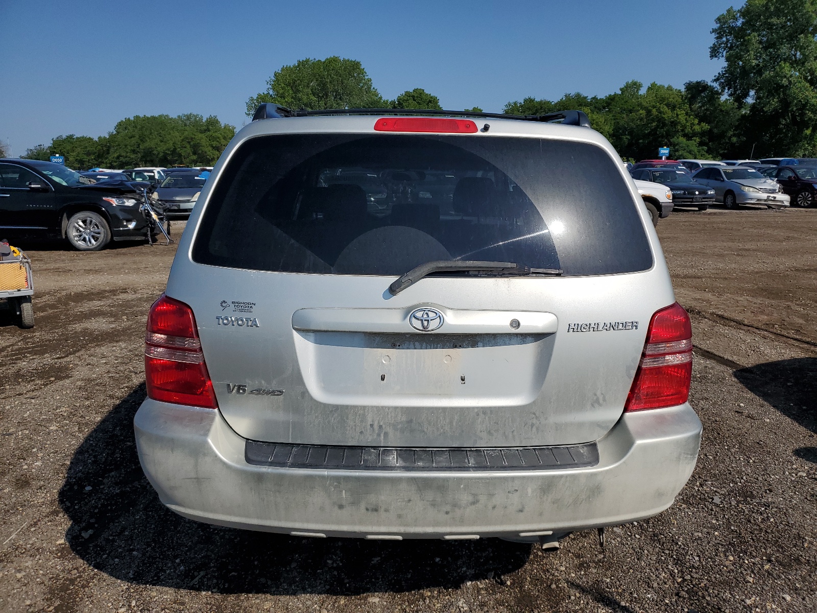 JTEHF21A730123217 2003 Toyota Highlander Limited