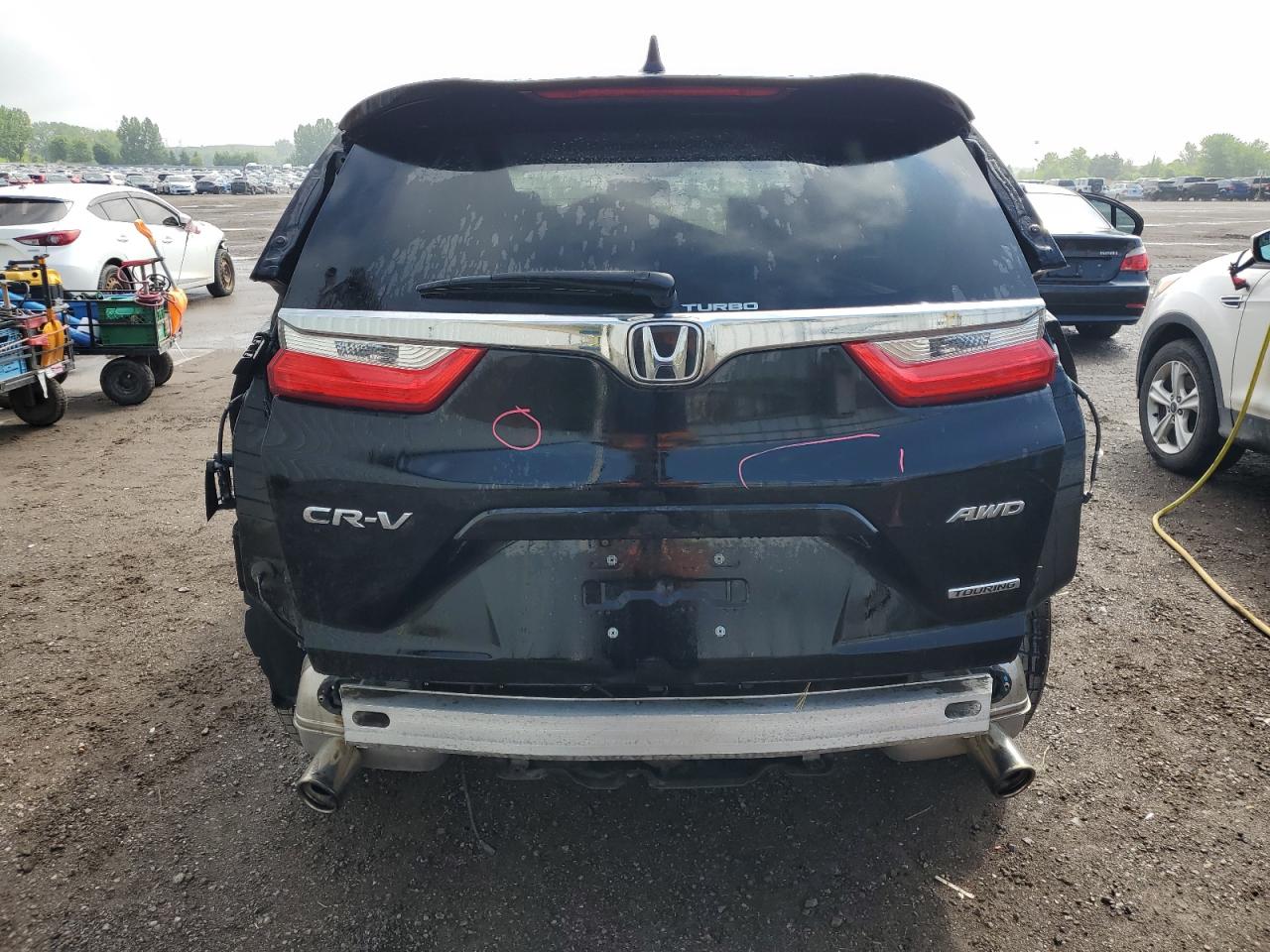 2018 Honda Cr-V Touring VIN: 2HKRW2H90JH116551 Lot: 57704754