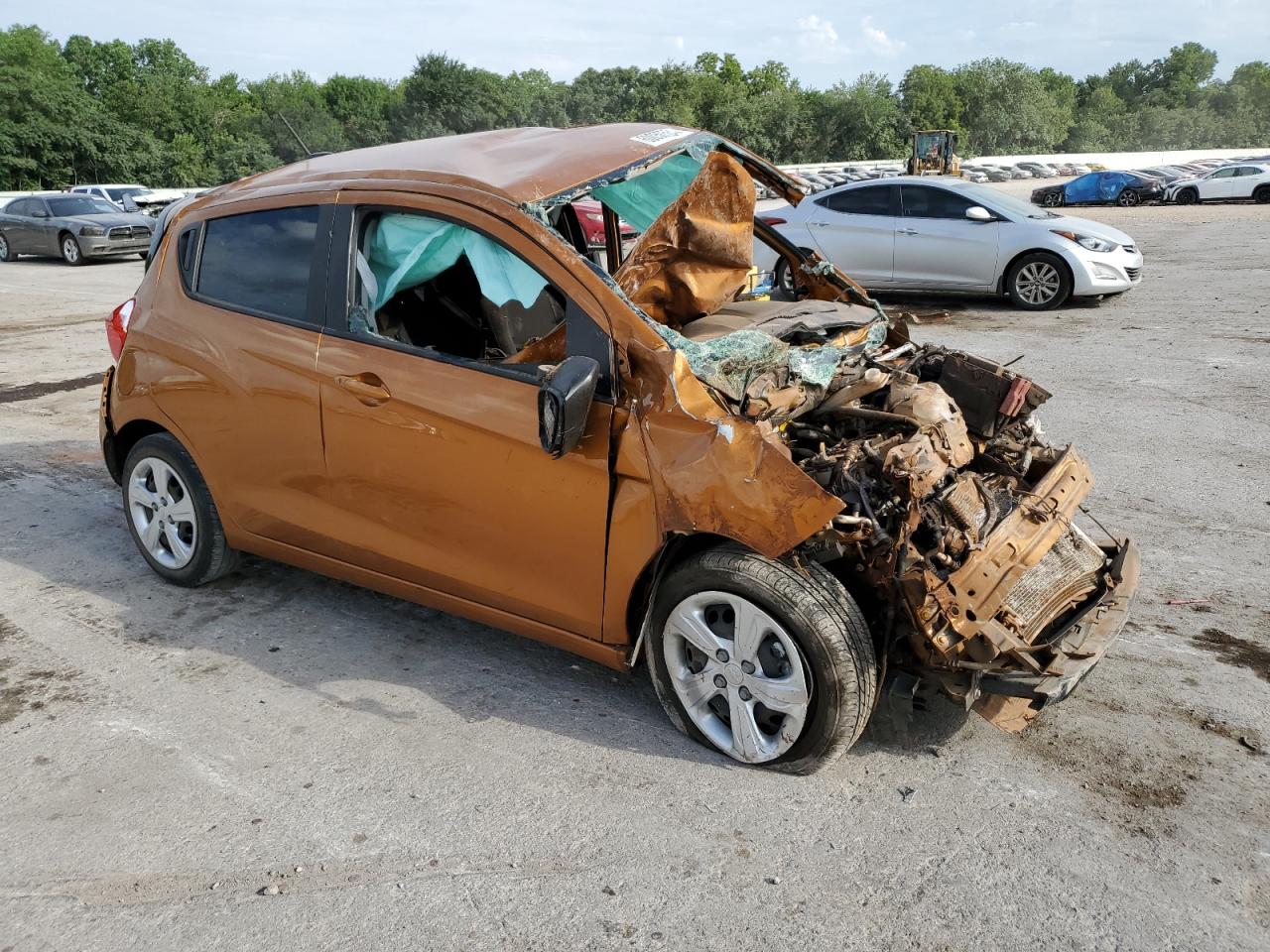 VIN KL8CB6SA7KC735973 2019 CHEVROLET SPARK no.4