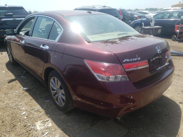 Седани HONDA ACCORD 2012 Бургунді