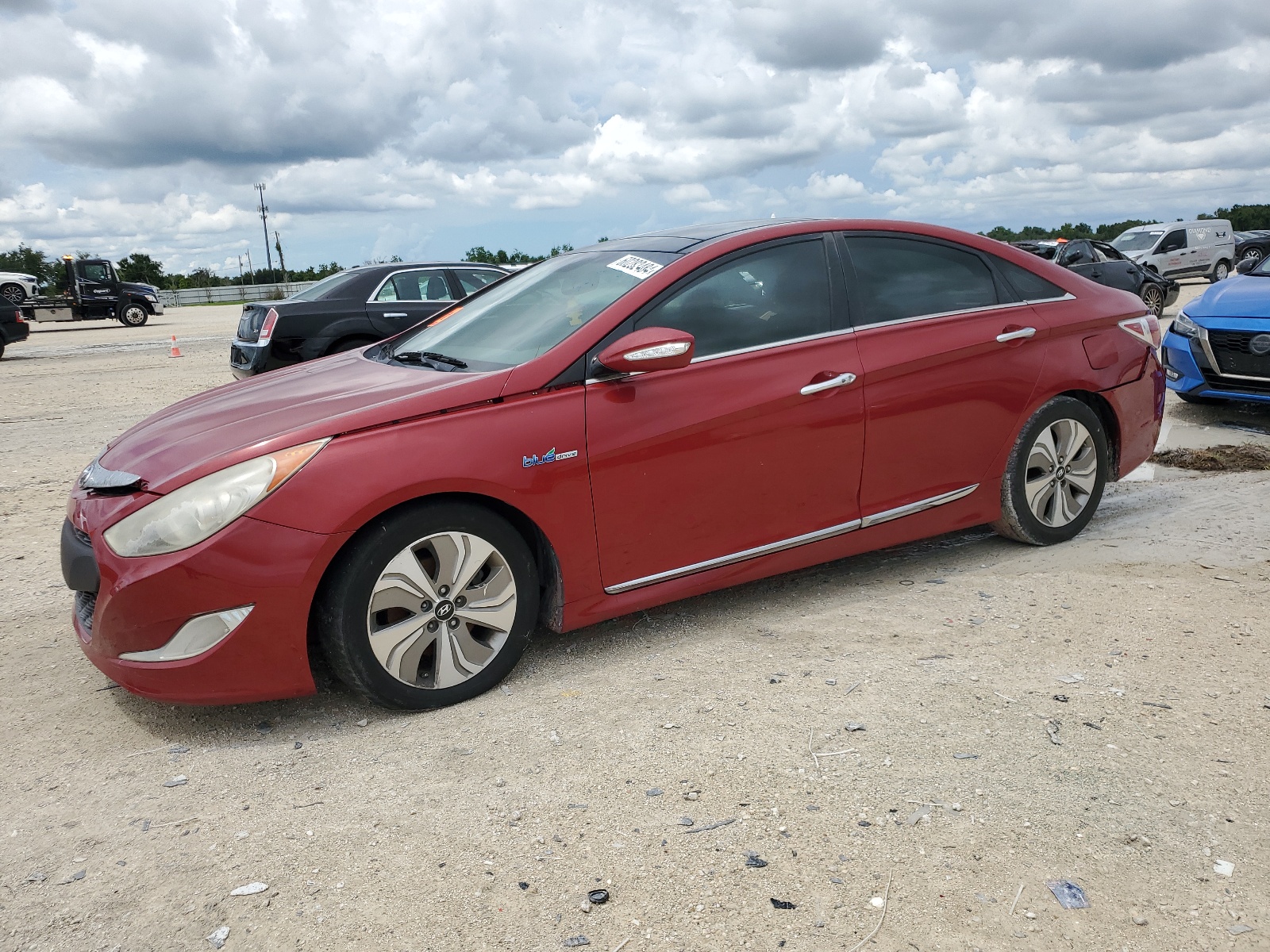 2013 Hyundai Sonata Hybrid vin: KMHEC4A42DA050481