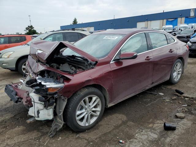 2016 Chevrolet Malibu Lt за продажба в Woodhaven, MI - Front End